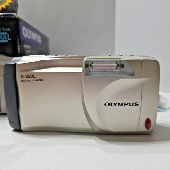 Olympus Digital Camera D320L Open Box Tested Rare Condition - Picture 4 of 11